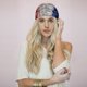 thumbnail image 3 of Diadema elástica con estampado de bolas para mujer, 1 unidad, bandana para el pelo, pañuelo para la cabeza, 3 of 4