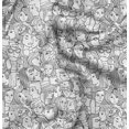 thumbnail image 1 of Soimoi White Cotton Poplin Fabric Human Face Printed Fabric 1 Yard 42 Inch Wide, 1 of 6