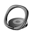 thumbnail image 5 of sweethay Anillo de teléfono de 360 ​​grados Soporte para teléfono celular Soporte de metal Tableta universal Aleación de zinc Soporte de agarre negro 2piezas, 5 of 5