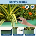 thumbnail image 3 of Galvanized Raised Garden Beds – 2 Pack Planter Boxes – Rust-Resistant, Easy Assembly – Vegetables & Flowers – Outdoor Plants – Durable, 3 of 7