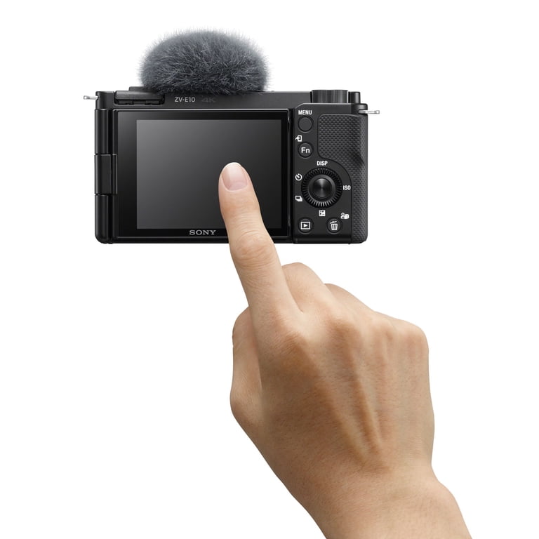Sony, Mirrorless Camera, ZV-E10, Body Only, Black with Flip-Out