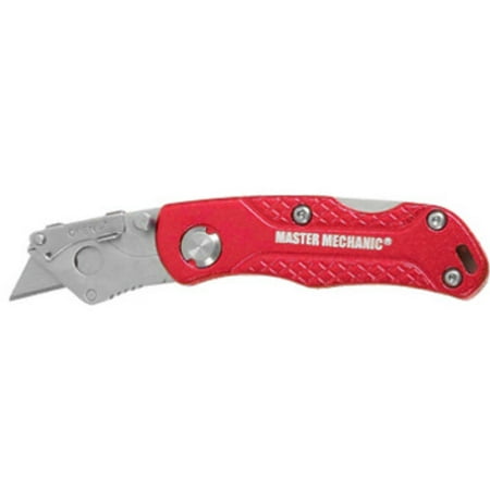 

Master Mechanic 176186 Quick Change Folding Utility Knife Mini