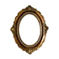 thumbnail image 2 of Gold Vintage Oval Wall Mirror Decor Ornate Gold Frame Mirror for Living Room Bedroom Entryway Office Gallery Wall Display, 2 of 6