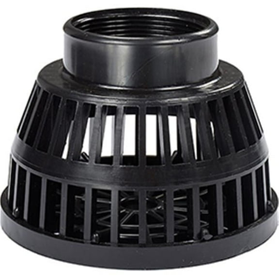 2 in. Polypropylene Hose Strainer - Black