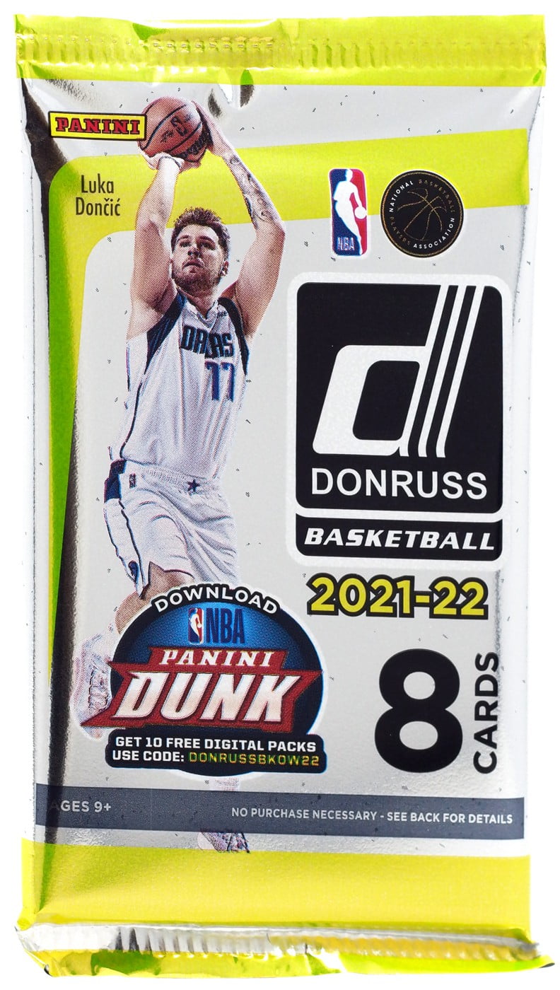 NBA 202122 Donruss Basketball Trading Card BLASTER Pack (8 Cards