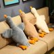 thumbnail image 2 of Juguetes de peluche de ganso blanco Kawaii para niños, lindo Tricolor, ganso blanco, almohada para dormir para bebé, Animal de peluche, muñeco de pato, regalo de cumpleaños para niños, 50cm, 2 of 4