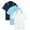 White/Blue/Navy Blue, variant on 3 Pack Boys' Short Sleeve Polo Shirt School Uniform Pique Polo Shirt Athletic Golf Shirt(6-14)