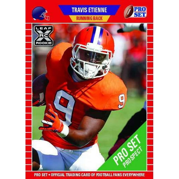 NFL 2021 Pro Set Football Travis Etienne Trading Card (XRC Rookie Card) #PS8