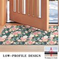thumbnail image 3 of Pioneer Flower Floral Print Pattern Door Rugs,Washable Non Slip Door Mats Indoor,Decorative Door Mats,Entry Mat Indoor for Entrance,Bedroom,Kitchen,Bathroom,17"x30", 3 of 6
