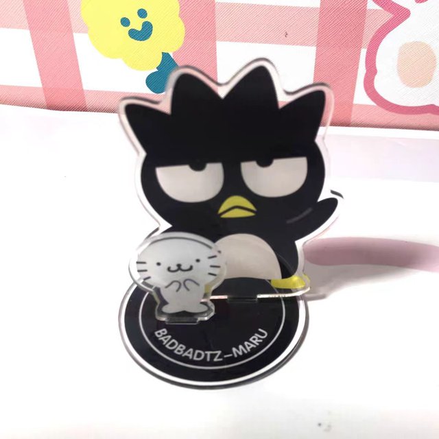 Cartoon Sanrio Yugui Dog Kulomi Acrylic Stand Photo Notes Message Holder Desktop Ornaments