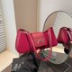thumbnail image 4 of Axila Modernas Carrying Bag Crescent Shoulse Purse Women PU Bow Large Color Sólido Al Aire Libre, 4 of 9