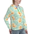 thumbnail image 3 of Hoodies for Women - Cute Duck Comfrt Colour Drawstring Women'S Fashion Hoodies & Sweatshirts, Fall Outfits Clothes for Women 2024 Pullover with Kangaroo Pocket, 3 of 7