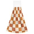 thumbnail image 7 of Yayeee Kitchen Hanging Hand Towels Set of 2 with Loop Bathroom Absorbent Tie Towel, Rusty Orange Plaid, 7 of 7