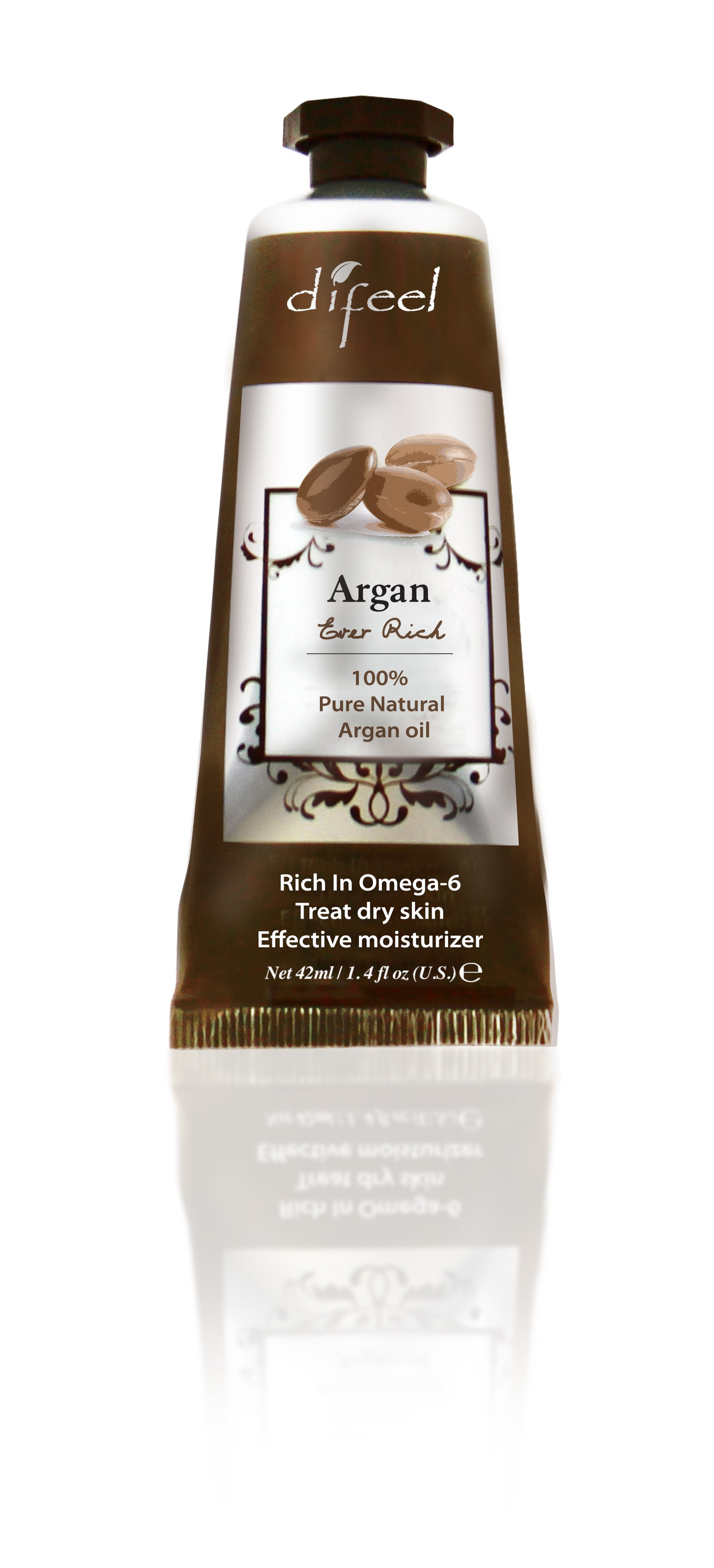 Sunflower Difeel Hand Cream, Argan, 1.4 Fl Oz