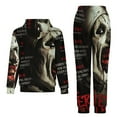 thumbnail image 2 of Terrifier Sweatshirt & Sweatpants Tracksuit Sets Printed Casual Pullover Hoodie & Pants Set 6XL, 2 of 9