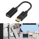 thumbnail image 2 of Wartleves Cable adaptador compatible con DP a HDMI Full HD Display Port macho a hembra☪, 2 of 6