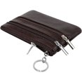 thumbnail image 5 of CAILDANL Women's Genuine Leather Coin Purse Mini Pouch Change Wallet with Keychain, 5 of 6