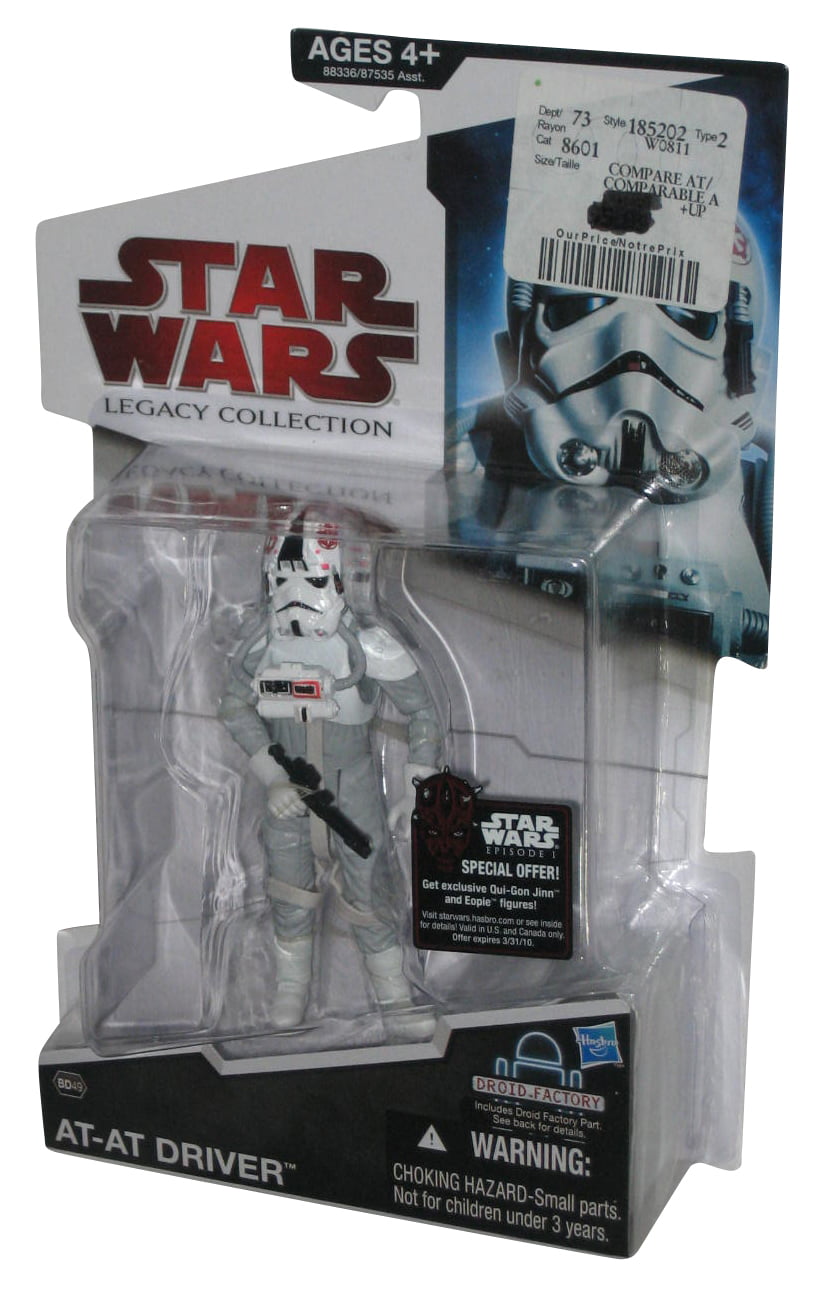 AT-AT DRIVER 2009 Legacy Action Figure Set BD49 New Star Wars 3.75 inch 