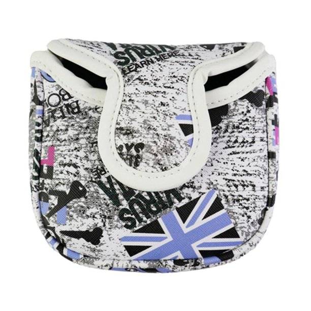 Cubierta de Mazo de Golf Funda de Cabeza Centro Putter Protector Guardia de Palo de Club Golf Sunnimix Cubierta de cabeza de mazo de golf