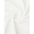 thumbnail image 5 of INSPIRE CHIC Women's Casual Lightweight V Neck Open Front 3/4 Sleeve Irregular Hem Cardigan M White, 5 of 6