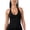 Black, variant on Women's Backless Halter Sports Bras Solid Color Neck Hanging Workout Gym Bralette Shock-absorbing and Gathering Breathable Black
