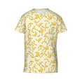 thumbnail image 4 of Wukai Banana Youth Unisex Short Sleeve T-Shirt for Boys, Girls, Teens, and Kids-X-Small, 4 of 7