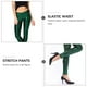 thumbnail image 5 of Leggings elegantes y sexys de escamas de pez para mujer (talla M, verde oscuro), 5 of 7