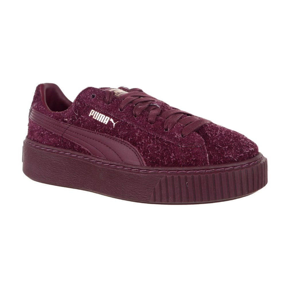 Purple puma suede platform hot sale
