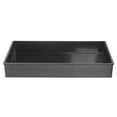 thumbnail image 4 of HUBERT® Serving Bowl Rectangular Black Plastic Melamine - 21" L x 13" W x 3" H, 4 of 6