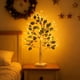 thumbnail image 4 of cpengpj 23.5in Christmas Tree Light with Red Berries and 72 Warm White LED Lights, USB/Battery Powered with Timer, Metal Frame Tabletop Tree for Indoor Holiday Home Decor, 4 of 9