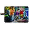 thumbnail image 4 of PKQWTM Colorful Designs Graffiti Alley Baltimore Maryland Book Cover Book Protector Book Sleeve Book Pouch Book Bag 6x9 inch, 4 of 4
