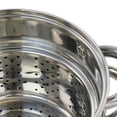 thumbnail image 3 of Oster Sangerfield 4 Piece 5 Quart Stainless Steel Pasta Pot with Lid, 3 of 13