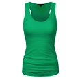 thumbnail image 3 of Made by Olivia Women's Casual Basic Sleeveless Racerback Tank Top, 3 of 5
