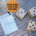 thumbnail image 3 of ECR4Kids Giant Wood Yard Dice (6 Pack) with Score Card and Canvas Carrying Bag, 3 of 7