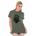 thumbnail image 3 of Diamond Bleeding Heart Compass Plus Size Crewneck Graphic Tee Shirt Brisco Brands 4X, 3 of 5