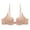 01_Beige, variant on Womens Minimizer Bras Push Up Padded Deep Plunge Bra Lady Convertible Straps Brassiere Ladies Sexy Wire Free Basic Bras Seamless Underwire T-Shirt Bras for Women,01_Black,Medium