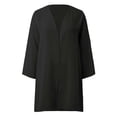 thumbnail image 5 of Women's Lightweight Chiffon Cardigan Casual Beach Cover Up Summer Spring Basic Open Front Knit Sweater For Daily Wear And Vacation Spf Shirts for Women Long Sleeve Sun Protection Shirts for Women, 5 of 6