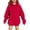 Wine, variant on LTTVQM Hoodies for Teen Girls Cute Hoodie Oversized Preppy Basic Comfortable Soft Sweatshirts Tops Fall Winter 2026 Trendy Outfits Light Blue 3-14 Years