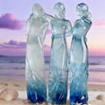 thumbnail image 4 of Sisters by My Side, Celebrates Friendships Three Sisters Sculpture,Modern Shaped Women Art Crafts Tabletop Decor for,Sister Figurine Gift for Best Friend Bestie Women (Three Sisters), 4 of 8