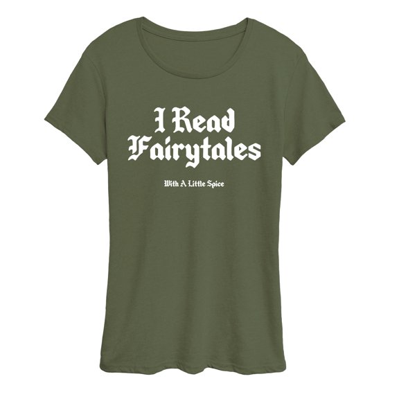Instant Message - Read Spice Fairytales Short Sleeve Graphic T-Shirt