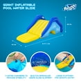 thumbnail image 4 of Open Box H2O GO Giant Inflatable PVC Pool Waterslide with Built In Sprinkler,, 4 of 10