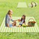 thumbnail image 3 of Alfombra de camping lavable para picnic en la playa 150x200cm Correa de cuero gruesa Senderismo al aire libre Suministros turísticos Manta portátil plegable impermeable multiusos para viajes de, 3 of 5