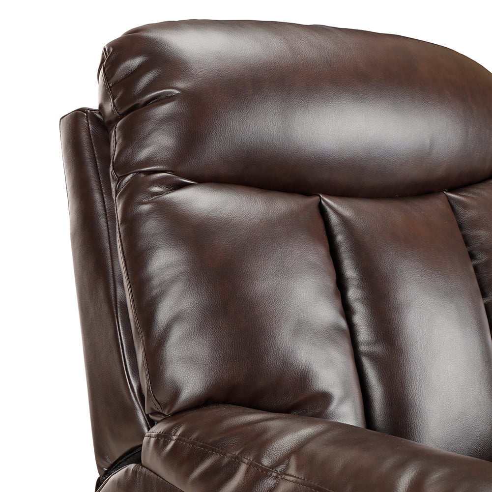 Private Jungle Lift Chair and Power PU Leather Recliner, Living Room Heavy Duty Elderly Lift Recliner, Brown Private Jungle Lift Chair and Power PU Leather Recliner, Living Room Heavy Duty Elderly Lift Recliner, Brown