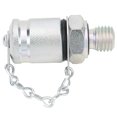 thumbnail image 2 of 5-Pack Carbon Steel Galvanized Hydraulic Testing Adapters, PT/PPT Model Threaded Connectors with 3mm Pipe Diameter, -40℃ to +100℃ Temperature Resistance, for High-Pressure Hydraulic Systems, Pressure, 2 of 6