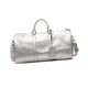 thumbnail image 2 of Bolsa de gimnasio deportiva, bolso de mano de piel sintética, correa de hombro ajustable, bolso de mano para adultos Plata, 2 of 9