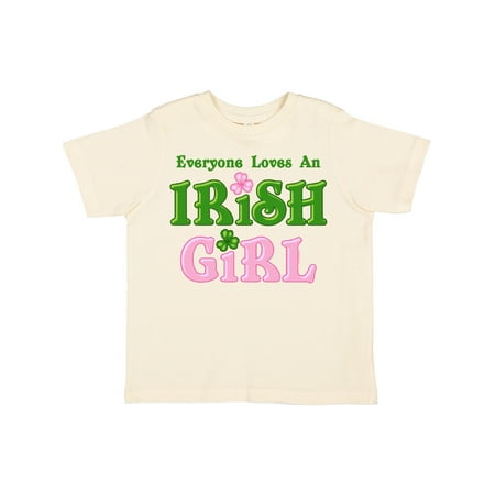 

Inktastic Loves an Irish Girl Gift Toddler Toddler Girl T-Shirt