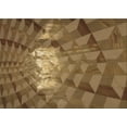 thumbnail image 1 of Ahgly Company Machine Washable Indoor Rectangle Transitional Dark Bronze Brown Area Rugs, 6' x 9', 1 of 7