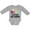 AC-Heather Grey, variant on Inktastic Easter Egg Hunt Boys or Girls Long Sleeve Baby Bodysuit
