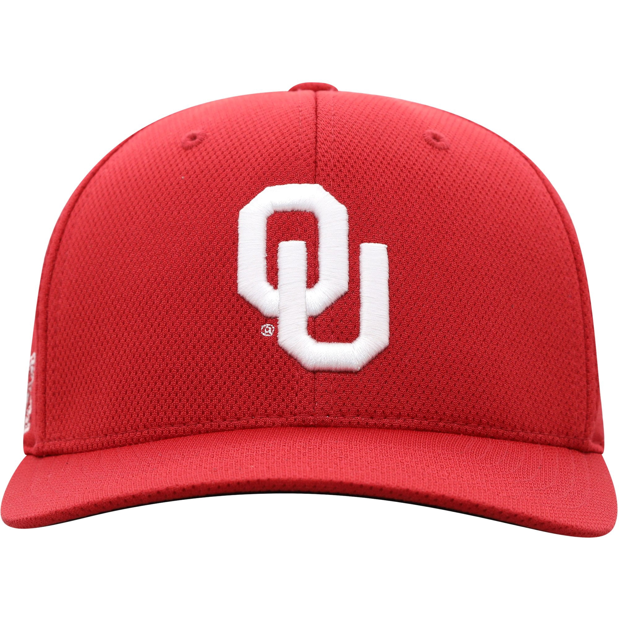 Men's Top of the World Crimson Oklahoma Sooners Reflex Logo Flex Hat