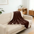 thumbnail image 4 of Flannel Throw Blanket for Softness and Year-Round Warmth Comfortable Bedding, 4 of 5